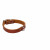 Adori Halsband Vetleder Met Print Cognac - Hondenhalsband - 40x1.6 cm