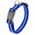 Adori Klikhalsband Reflex Blauw&Reflecterend - Hondenhalsband - 30-44X1.5 cm