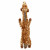 Adori Hondenspeelgoed Skinny Giraffe - Knuffel - 62 cm Bruin