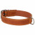 Adori Halsband Vetleder Gevoerd Cognac&Cognac - Hondenhalsband - 50x2.5 cm