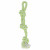 Adori Flostouw Dubbel 3 Knopen 67 cm - Hondenspeelgoed - Wit&Lime