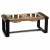 Designed By Lotte Dinerset Hout Karinto Bruin - Hondenvoerbak - 48x22x18 cm