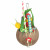 Adori Beach Bum Colada - Vogelspeelgoed - 26x10 cm Multi-Color