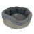 Happy-House Mand Luxury Living - Hondenmand - 46x46x21 cm Grijs Small
