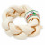 Farm Food Rawhide Dental Braided Donut Rund - Hondensnacks - Medium