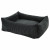 Wooff Cocoon Rib Antraciet - Hondenmand - 70x60x20 cm