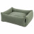 Wooff Cocoon Teddy Olijfgroen - Hondenmand - 90x70x22 cm