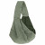 Wooff Carrier Teddy - Hondendraagtas - 22x20x60 cm Olijfgroen