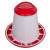 Olba Voersilo Plastic Rood - Voerbak - 1 kg
