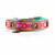 Dwam Halsband Boho Rosa - Hondenhalsband - Pink&Turquoise 47-57x4 Cm