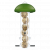 Lona Mezenbollenhouder M6 - Voersilo - 38 cm Groen Transparant