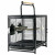 Keddoc Transportkooi Transporter - Vogelverblijven - 47.6x37.5x45.7 cm Zwart