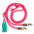 Dwam Trainingslijn Sugarbabe Touw Roze - Hondenriem - 220x1.4 cm