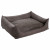 Maxxnobel Orthopedische Sofa Lederlook/Teddy Taupe - Hondenbank - Large