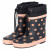 Xqboots Meisjeslaars Gevoerd Stip Marine - Laarzen - 35/36