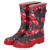 Xq Footwear Dames Regenlaars Riem Rubber Rood - Laarzen - 38