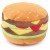 Fuzzyard Plush Toy Hamburger - Hondenspeelgoed - 1 stuk