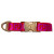 Dogguo Dg Collar Rood&Paars - Hondenhalsband - 42-68 cm