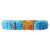 Dogguo Teddy Collar Blauw - Hondenhalsband - 42-68 cm