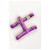 Dogguo Gradient Harnas Paars&Roze - Hondentuig - S Kleine Honden