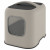 Rotho MyPet Kattenbak BIALA Beige/Antraciet 51 x 39,5 x 44,3 cm