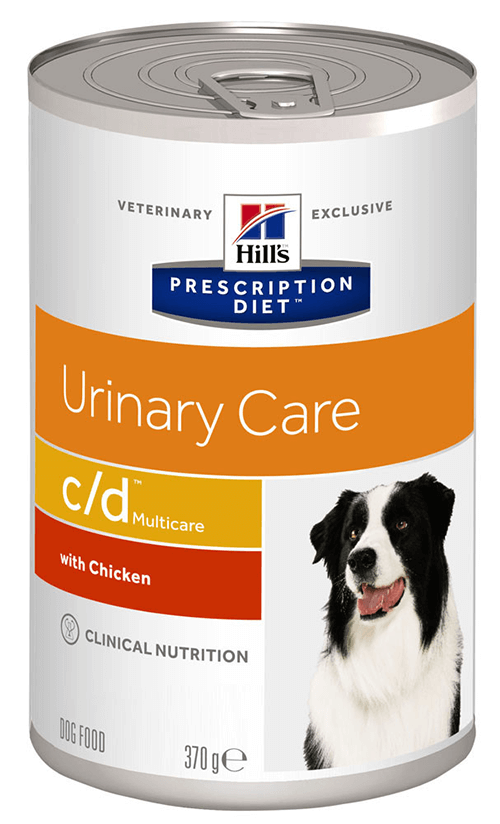 Hills Prescription Diet Canine C/D Urine Blik 12x370 gram